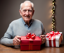 How to make a gift for new grandpa