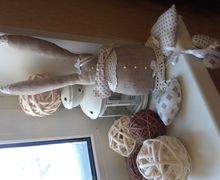 зайчик подвеска