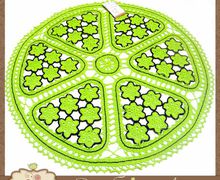 Салфетка брюгге "Баклажанные узоры"