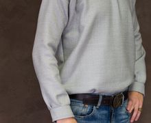 Мужская теплая рубаха