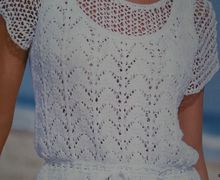 Пуловер женский летний и топ на бретелях