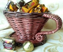 Чашка конфетница