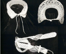 комплект : пояс и воротники