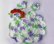 Вяжем крючком: пасхальная курочка