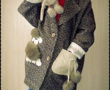 Пальтишко модного кроя оверсайз