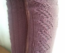 Гетры спицами