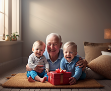 How to make a gift for new grandparents