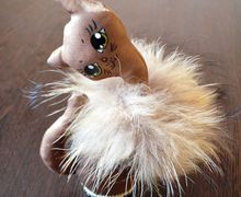 Текстильная кошка .