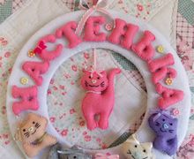 Именной декор "Настенька"