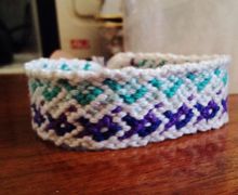 Браслет"цветные ленты"