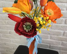 Тюльпаны из полимерной глины