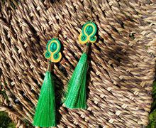 Серьги-кисти