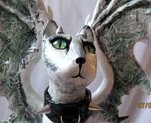 Кот-Демон "Василиск" интерьерная статуэтка