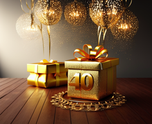 How to make a gift for 40th Birthday