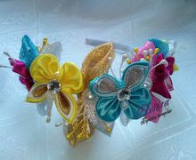 Ободок для волос  КАНЗАШИ "Бабочки"