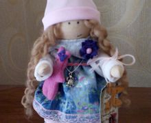 Кукла текстильная Ева.