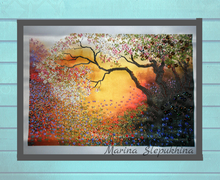 Картина бисером "Т. Дюббельман. Туманное утро"