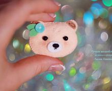 Брошь "Мишутка"