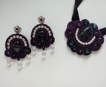 Серьги "Creation of night "