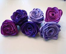 Цветы из ткани своими руками