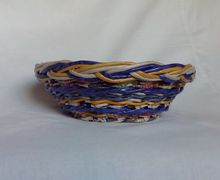 Конфетница плетеная "Цветное настроение", №10