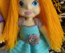 Вязаная кукла (50 см)