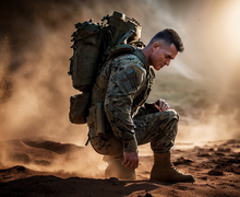 How to make a gift for marine corps