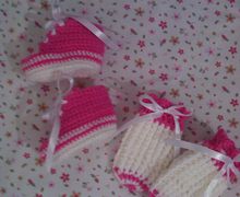 варежки на малышей