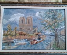 Вышивка крестиком "Нотр-Дам "