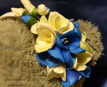 Ободок из фоамирана "Венецианская лагуна"