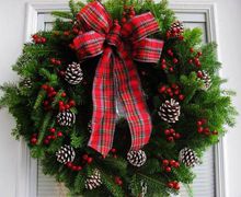 Новогодние венки своими руками