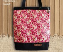 Текстильная сумочка шоппер "Птицы".