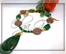 Колье "Лесная нимфа"