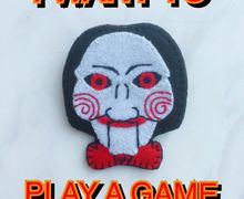 Брошь hand made "Пила"