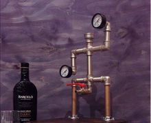 Диспенсер для алкогольных напитков в стиле "Лофт"