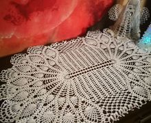 Салфетка овальная