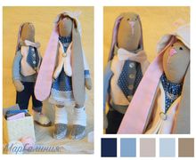 Пара заек ручной работы