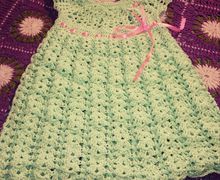 мятное нежное платье