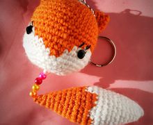 Брелок лисичка