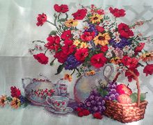 чаепитие в саду