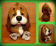 Валяный щенок Егорушка