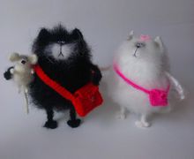 Кот Шмяк с Китти и Сырником