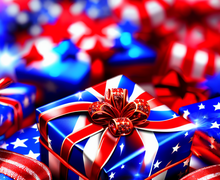 How to make a gift for 4th of July