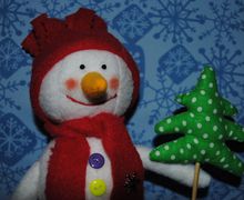 Красавчик снеговик