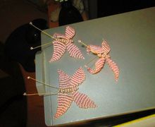 Бабочки, светящиеся в темноте