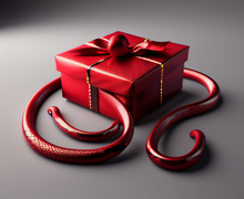 How to make a gift for snake