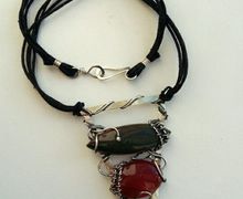 Серебряный кулон