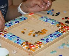 Мозаика в стиле Гауди