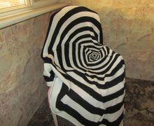 Вязаный плед "Иллюзия"