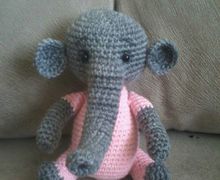 слоник с шапочкой